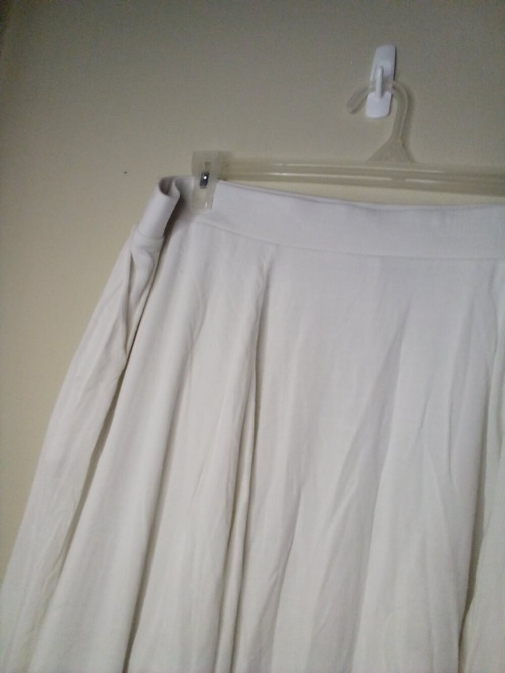 Torrid Skirt Women 3 3X Pull On Elastic Flowing Lined White - Picture 14 of 16